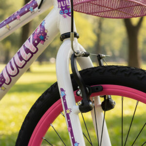 Bicicleta Infantil Colli Jully Aro 20 Com Cestinha – Branco