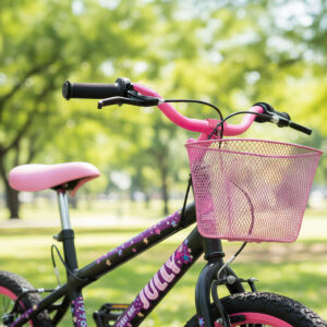 Bicicleta Infantil Colli Jully Aro 20 Com Cestinha – Preto Fosco