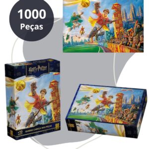 Quebra Cabeça 1000 Peças Harry Potter –  Quadribol – Grow
