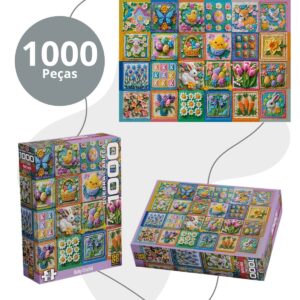 Quebra Cabeça 1.000 Peças Baby Crochê – Grow
