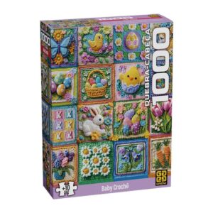 Quebra Cabeça 1.000 Peças Baby Crochê – Grow