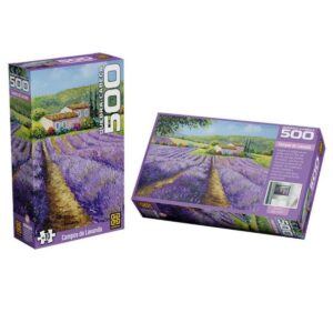 Quebra Cabeça 500 Peças Campos de Lavanda – Grow