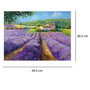 Quebra Cabeça 500 Peças Campos de Lavanda – Grow
