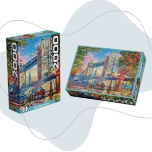 Quebra Cabeça 2000 Peças Tower Bridge no Outono – Grow
