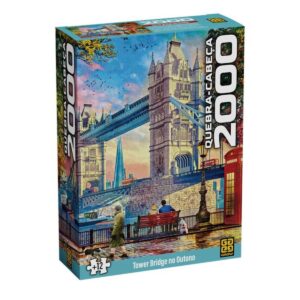 Quebra Cabeça 2000 Peças Tower Bridge no Outono – Grow