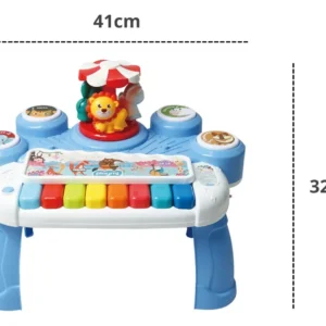 Mesinha Musical Infantil Carrossel Bichinhos Luz E Som – Cardoso