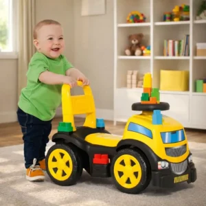 TRUCK IN RIDE ON AMARELA CAIXA INDIVIDUAL