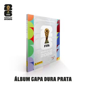 Album Capa Dura Prata FIFA WORLD CUP 2026 PANINI Copa do Mundo 2026