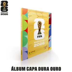 Album Capa Dura Ouro FIFA WORLD CUP 2026 PANINI Copa do Mundo 2026