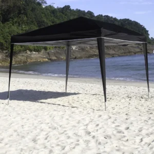 Tenda Gazebo Mor X-flex Oxford 3x3m Camping Preto