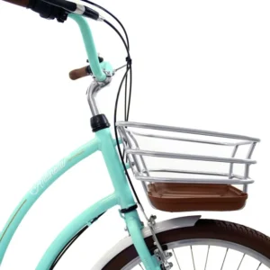 Bicicleta Aro 26 Nathor Retrô Antonella Verde Acqua