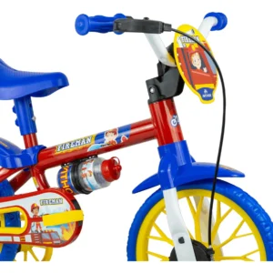 Bicicleta Infantil Aro 12 Nathor Fireman