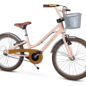 Bicicleta Infantil Aro 20 Nathor Antonella Teen Rosa