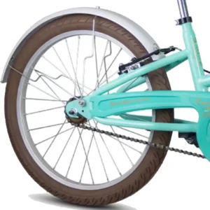 Bicicleta Infantil Aro 20 Nathor Antonella Teen Verde