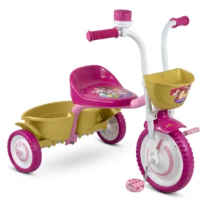 Triciclo Infantil Nathor De Alumínio Princesas