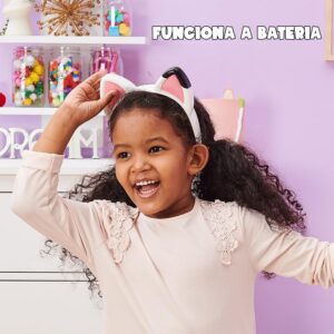 Orelhas Musicais Mágicas Gabby’s Dollhouse Tiara Luz E Som Sunny