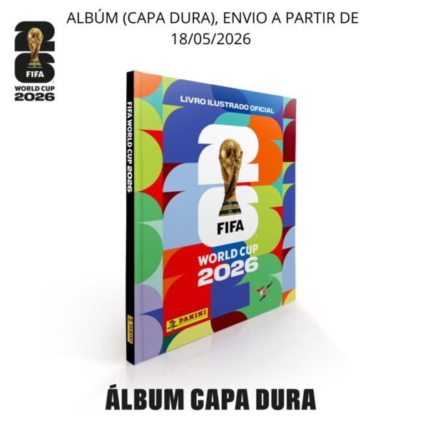 Album Capa Dura FIFA WORLD CUP 2026 PANINI Copa do Mundo 2026