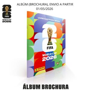 Album Capa Brochura FIFA WORLD CUP 2026 PANINI Copa do Mundo 2026