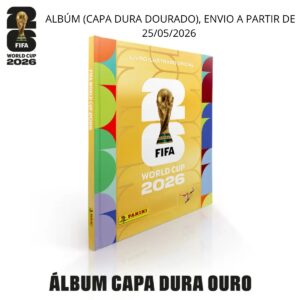 Album Capa Dura Ouro FIFA WORLD CUP 2026 PANINI Copa do Mundo 2026