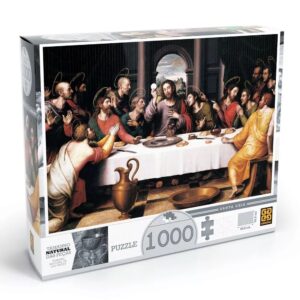Quebra Cabeça Puzzle 1000 Peças – Santa Ceia – Grow 1393
