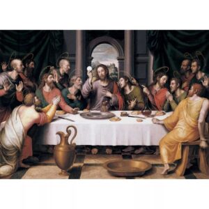Quebra Cabeça Puzzle 1000 Peças – Santa Ceia – Grow 1393