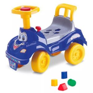 KIT 2 Totoka Infantil Bebe Motoca Totokinha Azul Cardoso 0301