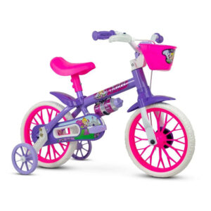 Bicicleta Infantil Aro 12 Nathor Violet Lilas