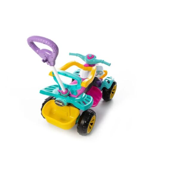 Carrinho Quadriciclo Passeio ou Pedal Colorido – Maral 3111