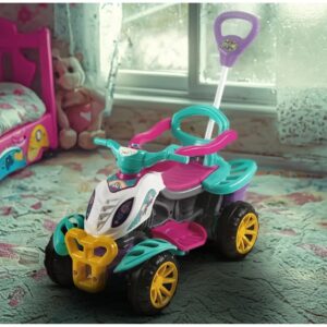 Carrinho Quadriciclo Passeio ou Pedal Colorido – Maral 3111