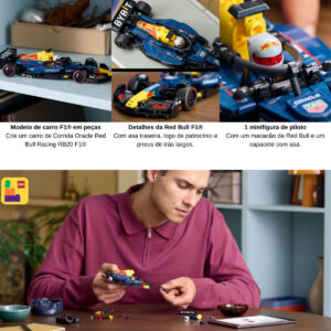 Lego Speed Champions 77243 – Carro de Corrida Oracle Red Bull Racing RB20 F1®