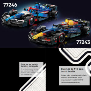 Lego Speed Champions 77243 – Carro de Corrida Oracle Red Bull Racing RB20 F1®