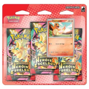 Pokemon Heróis Excelsos Mega Evolução 19 Cartas PACK VERMELHO