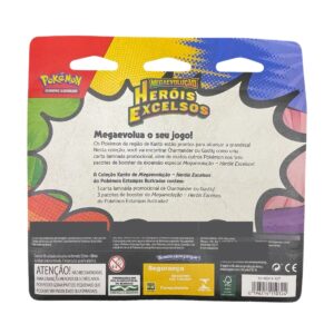 Pokemon Heróis Excelsos Mega Evolução 19 Cartas PACK VERMELHO