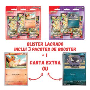 Pokemon Heróis Excelsos Mega Evolução 19 Cartas PACK VERMELHO
