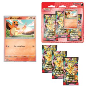 Pokemon Heróis Excelsos Mega Evolução 19 Cartas PACK VERMELHO