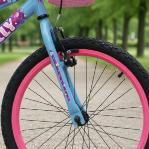 Bicicleta Infantil Colli Jully Aro 20 Com Cestinha – Azul Champanhe