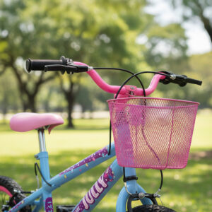 Bicicleta Infantil Colli Jully Aro 20 Com Cestinha – Azul Champanhe