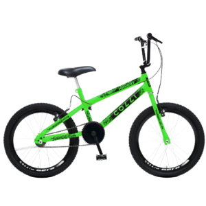 Bicicleta Infantil Colli Max Boy Cross Aro 20 Modelos Bmx – Verde Neon