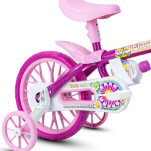 Bicicleta Infantil Aro 12 Nathor Flower 12
