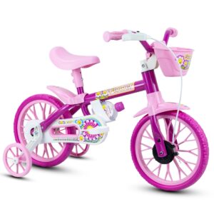 Bicicleta Infantil Aro 12 Nathor Flower 12