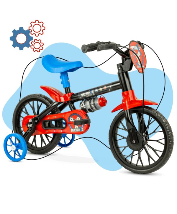 Bicicleta Infantil Aro 12 Nathor Mechanic 2