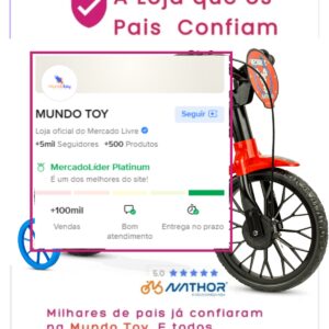 Bicicleta Infantil Aro 12 Nathor Mechanic 2
