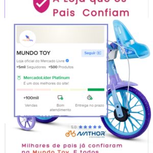 Bicicleta Infantil Aro 12 Nathor Frozen