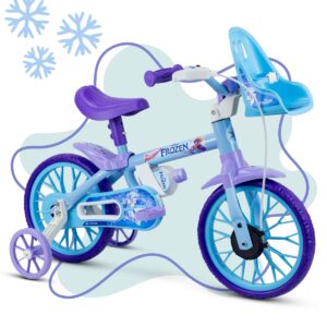 Bicicleta Infantil Aro 12 Nathor Frozen