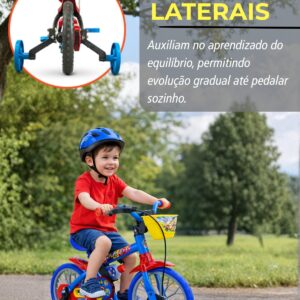 Bicicleta Infantil Aro 12 Nathor Patrulha Canina