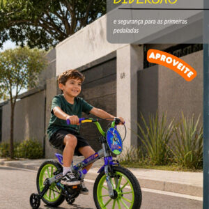 Bicicleta Infantil Aro 16 Nathor Buzz Toy Story