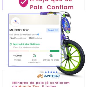 Bicicleta Infantil Aro 16 Nathor Buzz Toy Story