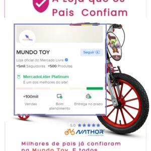 Bicicleta Infantil Aro 16 Nathor AVENGERS
