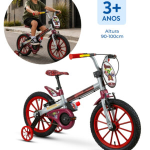 Bicicleta Infantil Aro 16 Nathor AVENGERS
