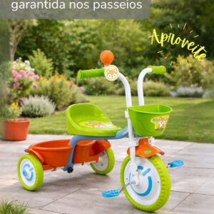 Triciclo Infantil Nathor De Alumínio Little Fox